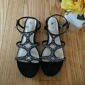 Jennifer Lopez Black Sandal